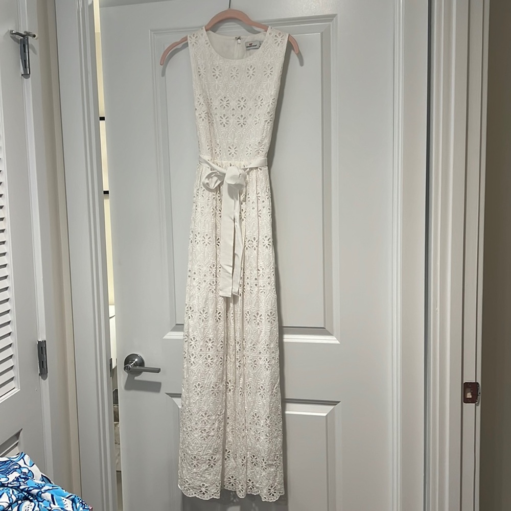 Vineyard Vines Eyelet Maxi Dress